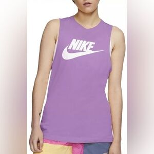 Nike Women's Lavender Muscle Tee